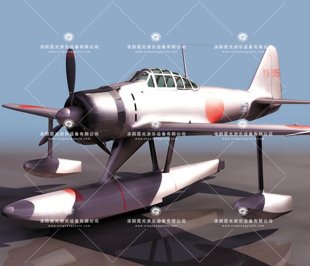 石泉3D模型飞机_